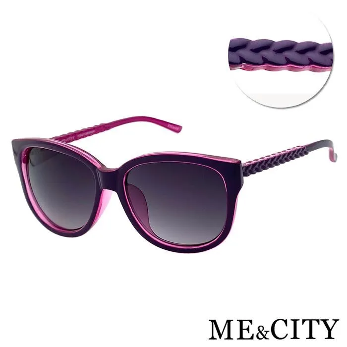 【SUNS】ME&CITY 歐美多彩時尚太陽眼鏡 精緻絢麗大框 抗UV400 (ME 1220 L01) 歷史價格詳細信息