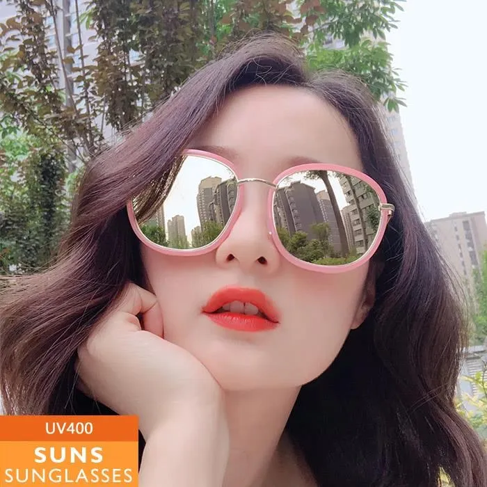 【SUNS】韓版百搭貓眼款墨鏡/太陽眼鏡 抗UV(61577) 歷史價格詳細信息