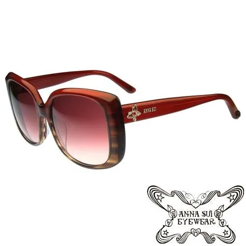 【Anna Sui 安娜蘇】復古經典玫瑰細框太陽眼鏡(紫)AS846736 歷史價格詳細信息