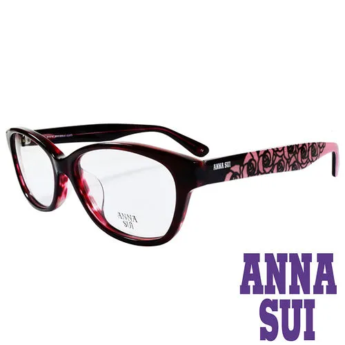 ANNA SUI 浪漫閃鑽立體蝴蝶造型眼鏡(黑)AS874-900 歷史價格詳細信息