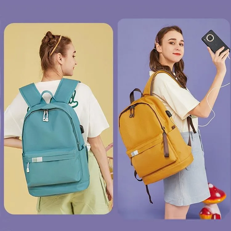 夏日時光-棕色後背包 15.6筆電包 學生書包 旅行收納 上班族背包 歷史價格詳細信息