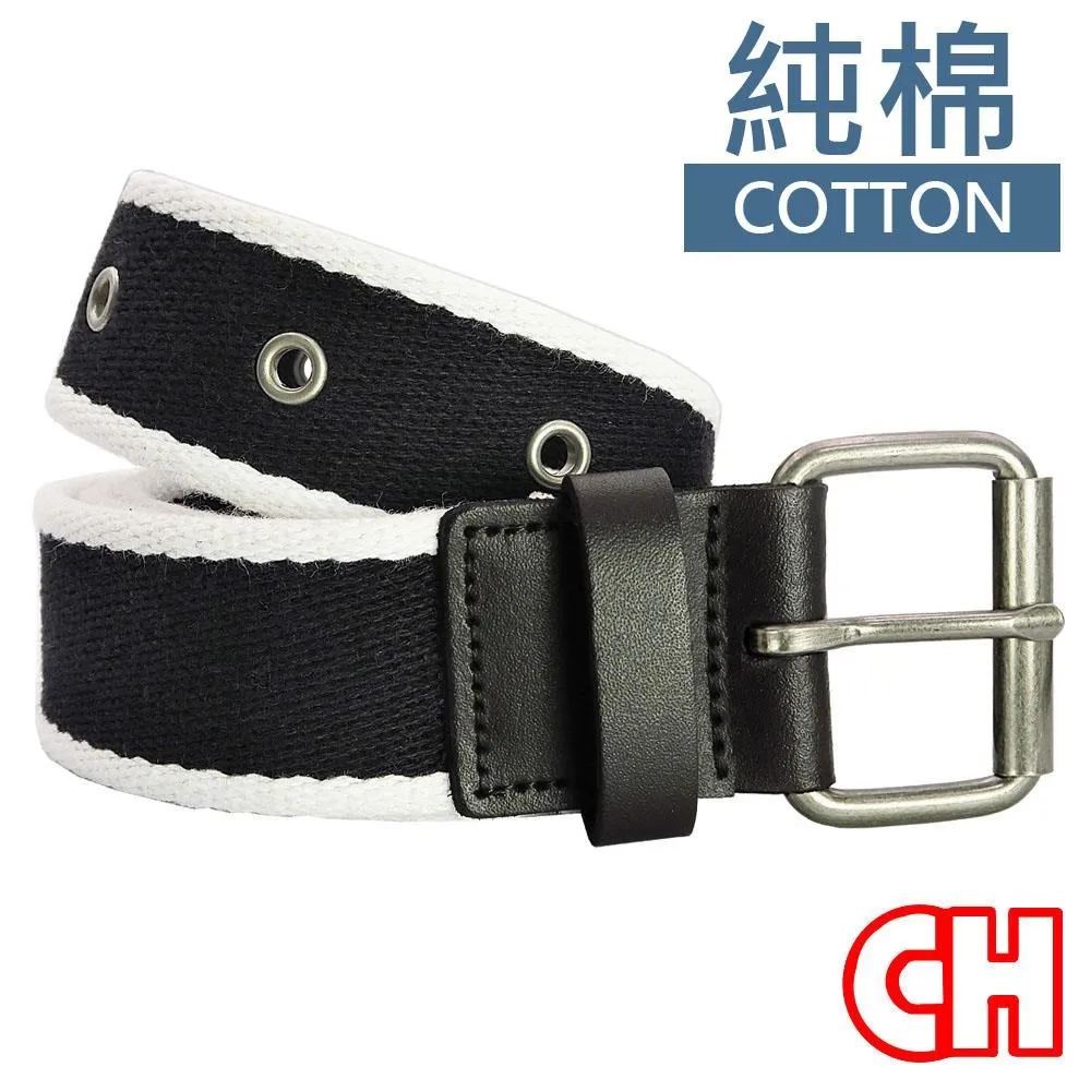 【CH-BELT 銓丞皮帶】個性棉織帶打釘造型皮帶腰帶(綠) 歷史價格詳細信息