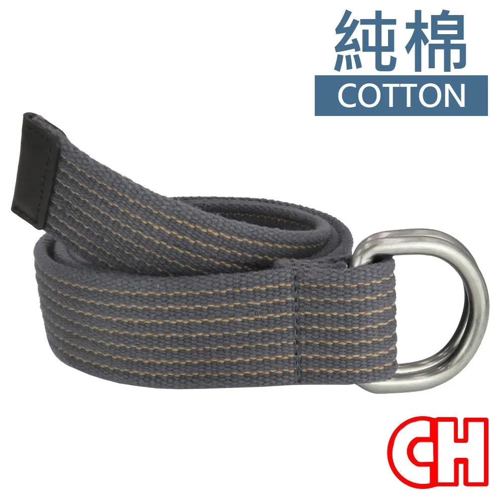 【CH-BELT 銓丞皮帶】雙扣環雙配色純棉織帶休閒皮帶腰帶(卡其) 歷史價格詳細信息