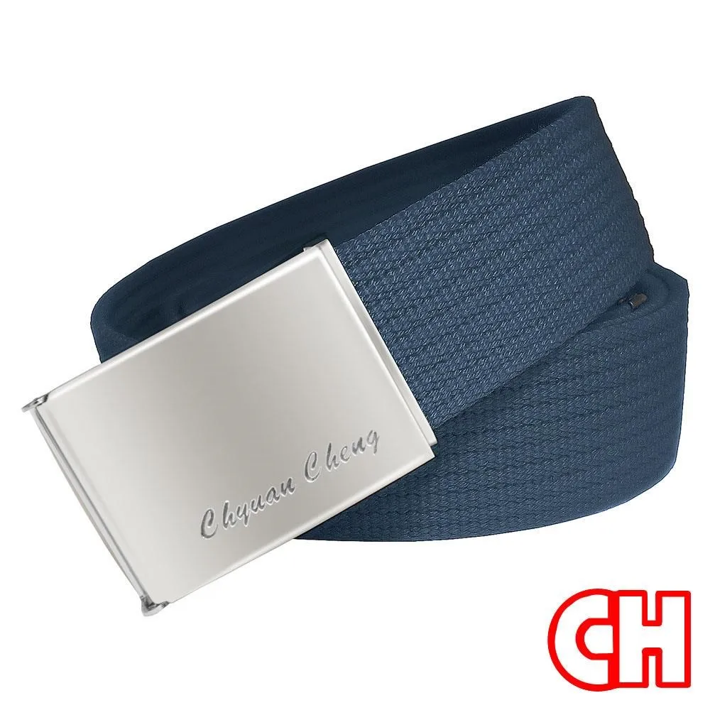 【CH-BELT 銓丞皮帶】百搭方頭造型 多色織帶 男女休閒腰帶(多色) 歷史價格詳細信息