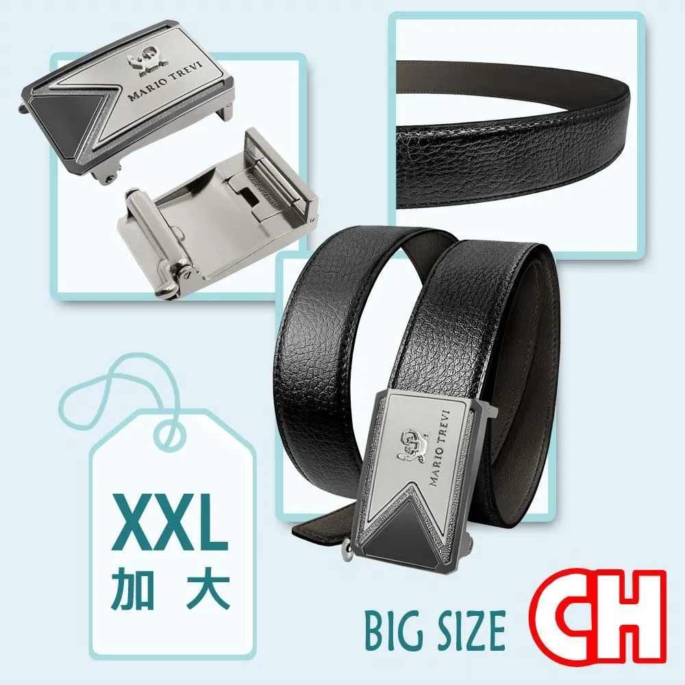 【CH-BELT 銓丞皮帶】加長尺寸XXL 內穿式自動扣皮帶 男紳士皮帶腰帶(黑XXL) 歷史價格詳細信息