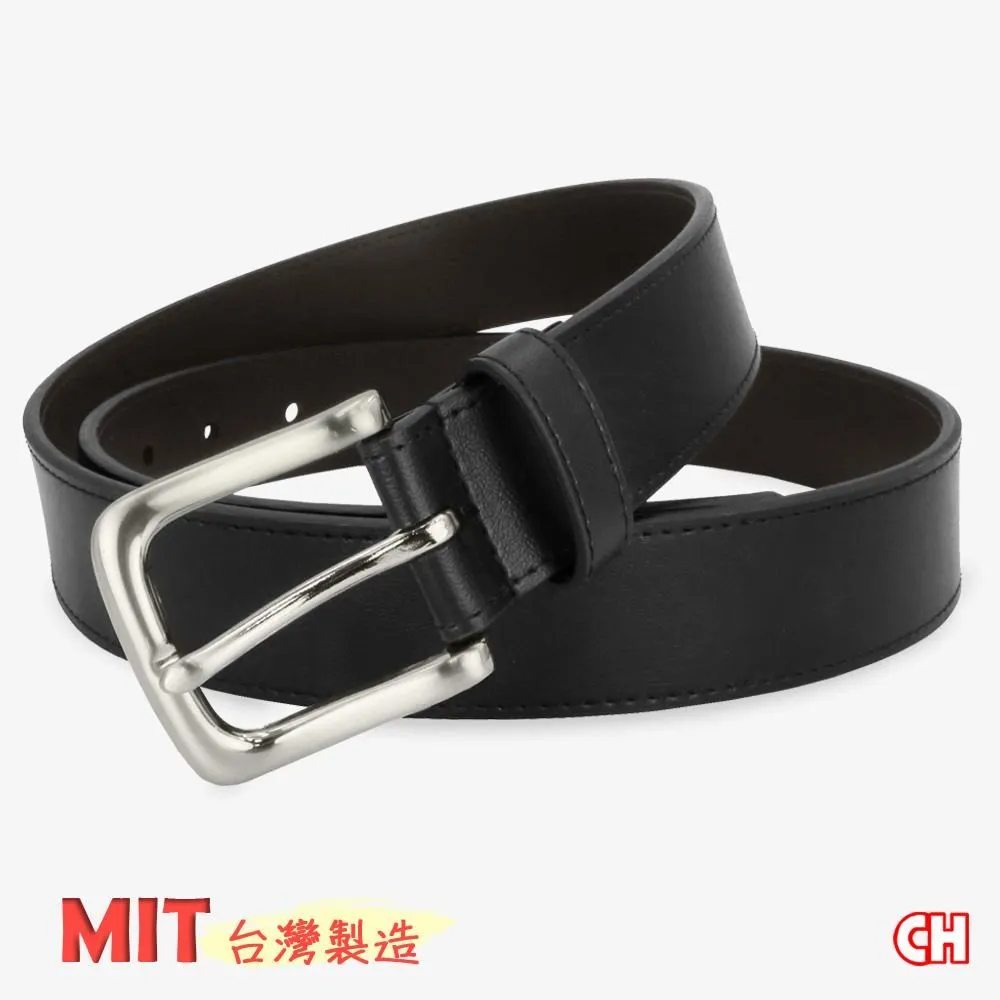 【CH-BELT 銓丞皮帶】黑白搶眼配色雙扣環純棉織帶休閒皮帶腰帶(黑) 歷史價格詳細信息