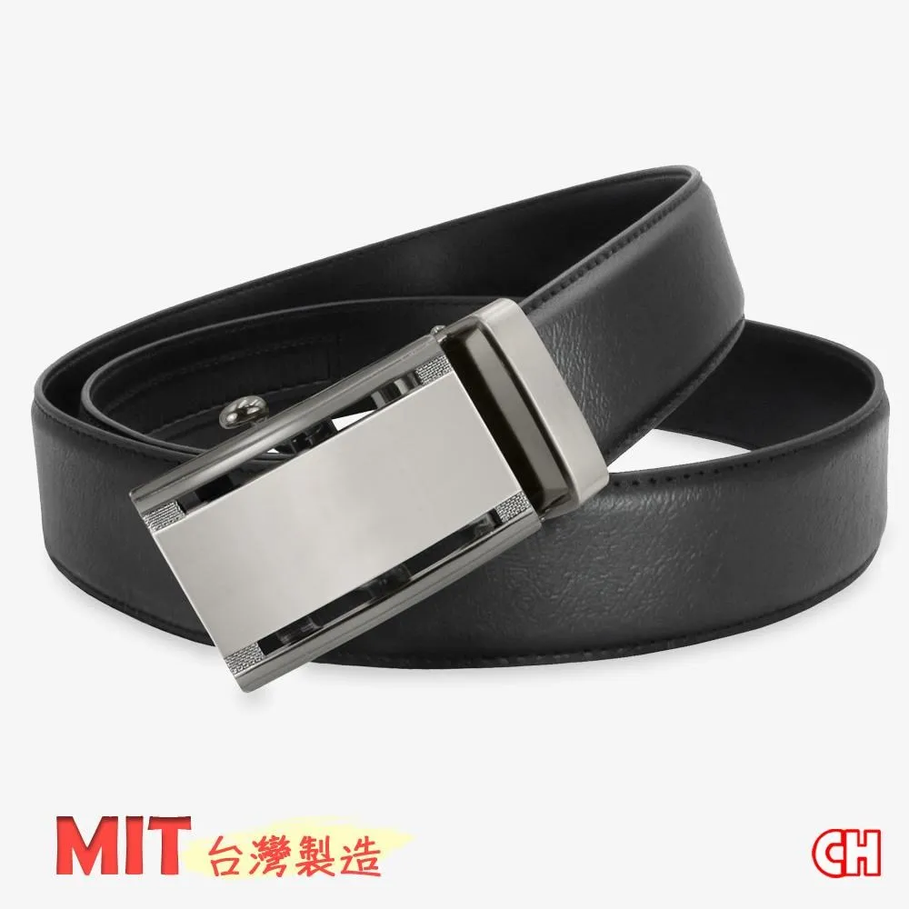 【CH-BELT 銓丞皮帶】外穿式自動扣 免打孔  男正式皮帶腰帶(黑) 歷史價格詳細信息