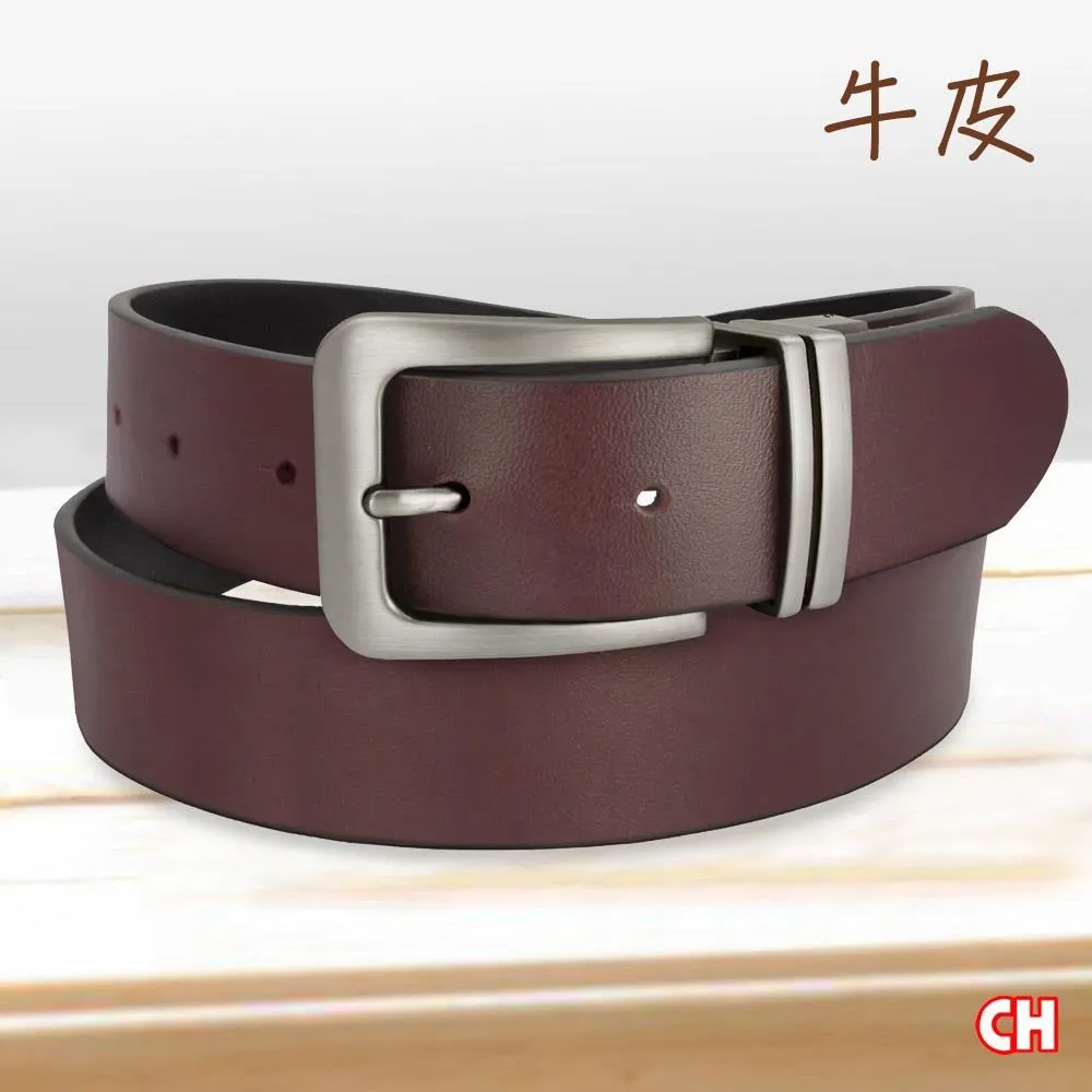 【CH-BELT 銓丞皮帶】牛皮男皮帶正式休閒男自動扣紳士皮帶腰帶(黑) 歷史價格詳細信息