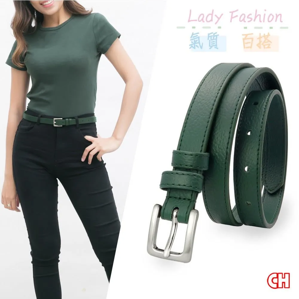 【CH-BELT 銓丞皮帶】綠色系雙排打釘流行棉織帶皮帶腰帶(綠) 歷史價格詳細信息