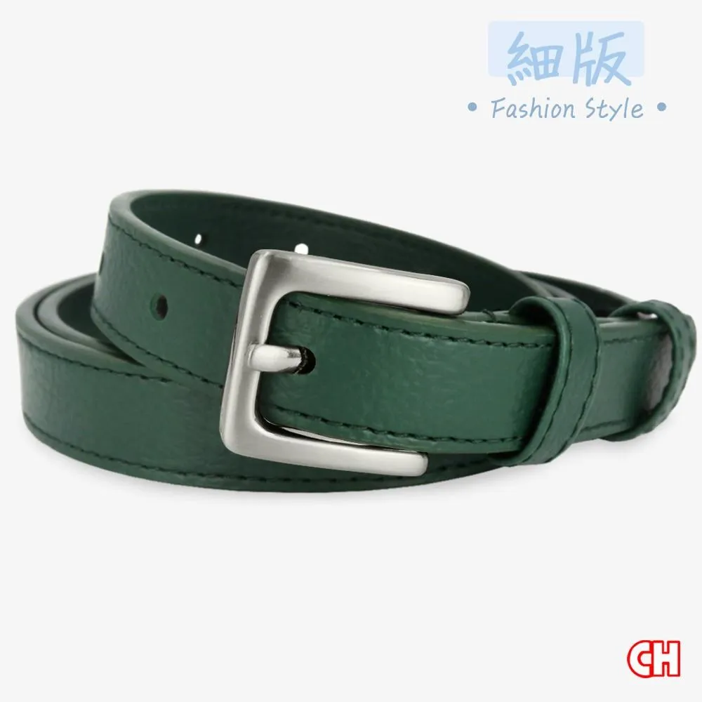 【CH-BELT 銓丞皮帶】綠色系雙排打釘流行棉織帶皮帶腰帶(綠) 歷史價格詳細信息