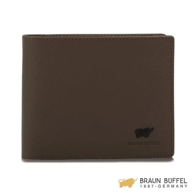 BRAUN BUFFEL IKON 艾康系列4卡零錢袋短夾 - 藍色 BF366-315-NY 歷史價格詳細信息