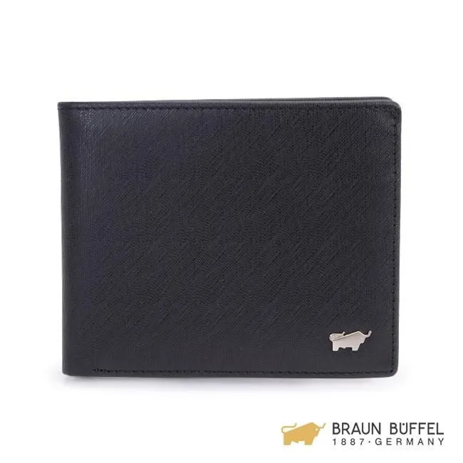【BRAUN BUFFEL】HOMME-M系列8卡中翻窗格零錢皮夾 -黯黑 BF306-318-BK 價格比較,價格查詢,歷史價格詳細信息