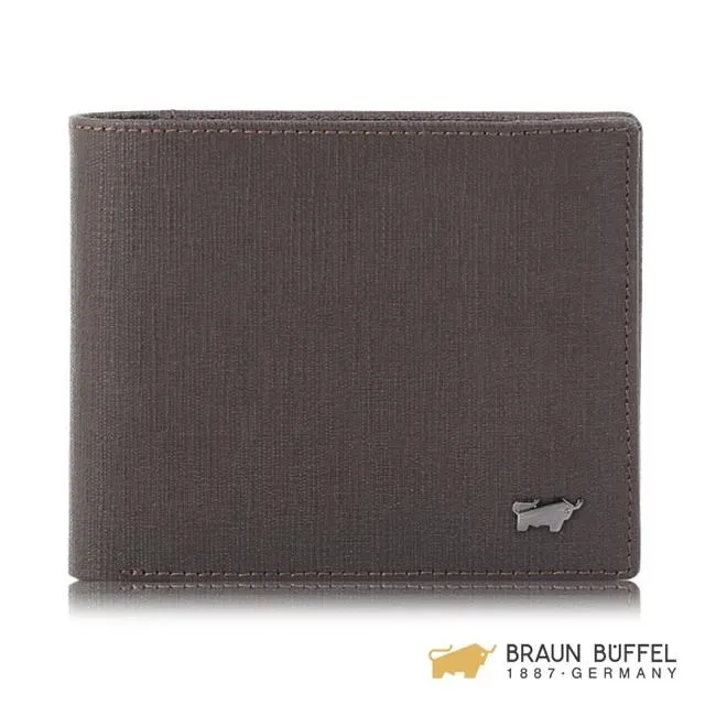 BRAUN BUFFEL SEISMIC 戰神系列8卡中間翻零錢袋短夾 - 黑色 BF378-318-BK 歷史價格詳細信息