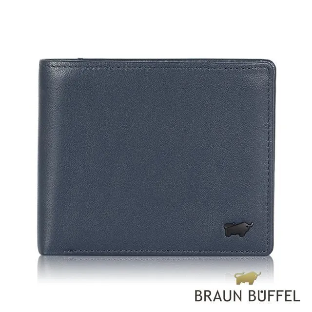 BRAUN BUFFEL RENOIR 雷諾瓦系列4卡零錢袋皮夾 - 月海藍 BF395-315-MOC 歷史價格詳細信息