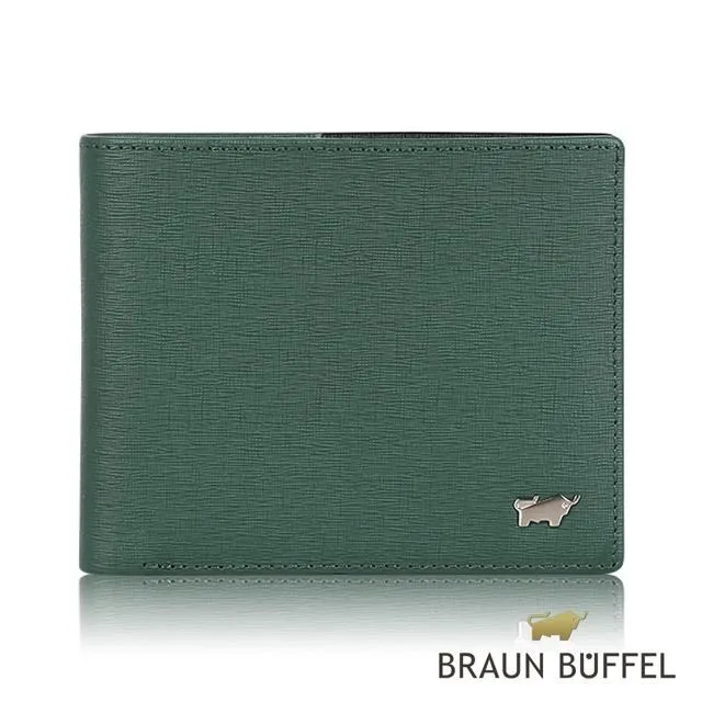 BRAUN BUFFEL VALADON 瓦拉頓系列8卡中翻零錢袋皮夾 -淺綠色 BF397-318-SG 歷史價格詳細信息