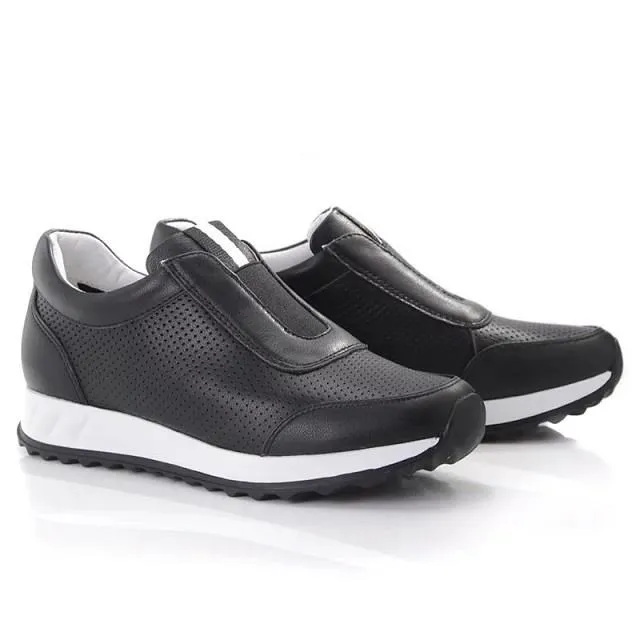 Keeley Ann我的日常生活 小雛菊輕量厚底軟墊休閒鞋(白色376972240) 歷史價格詳細信息