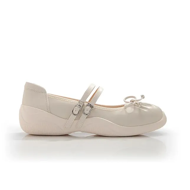 Keeley Ann雙鞋帶率性休閒鞋(米白色476702432) 歷史價格詳細信息