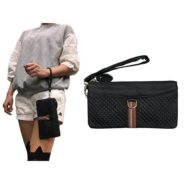 SANDIA-POLO手拿包中容量二層主袋口設計100%進口牛皮革 歷史價格詳細信息