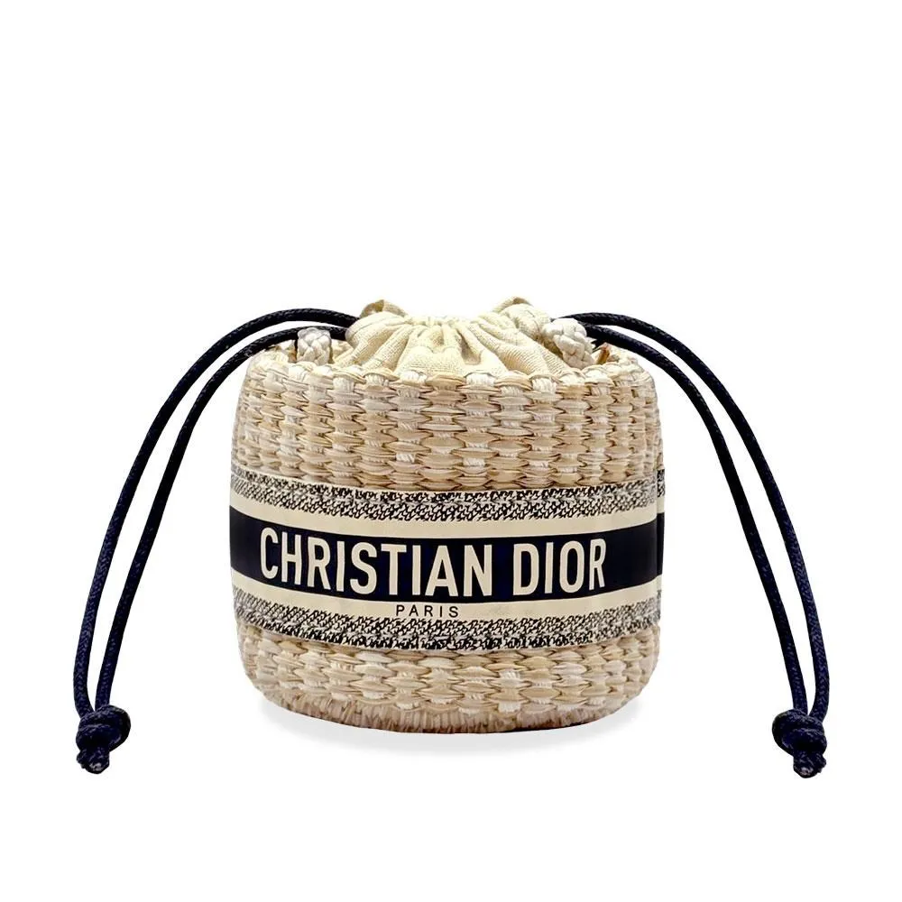 限量DIOR迪奧VIP會員禮氣質米白皮革化妝包 diy鏈條單肩包 肩背包 側背包 生日禮物 情人節禮物 歷史價格詳細信息