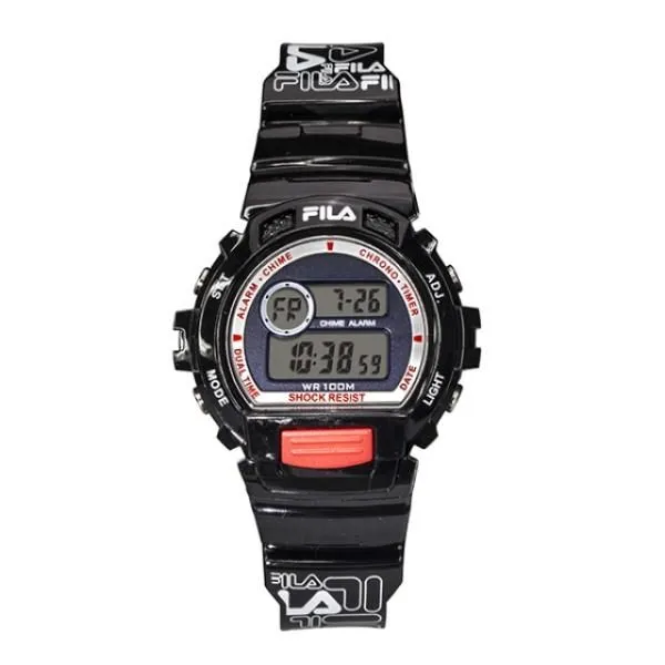 【FILA 斐樂】時尚羅馬層次感隕石機械腕錶-個性黑/38-307-002 歷史價格詳細信息