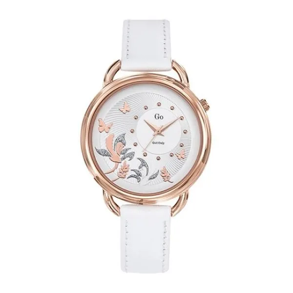 【Go Girl Only】蝶飛系列法國時尚鏤空腕錶-玫瑰金x黑/695053 歷史價格詳細信息
