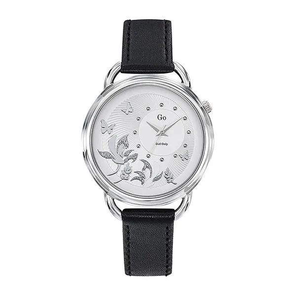 【Go Girl Only】蝶飛系列法國時尚鏤空腕錶-玫瑰金x黑/695053 歷史價格詳細信息