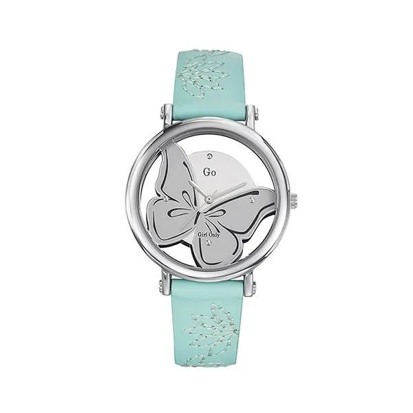 【Go Girl Only】蝶飛系列法國時尚鏤空腕錶-玫瑰金x黑/695053 歷史價格詳細信息