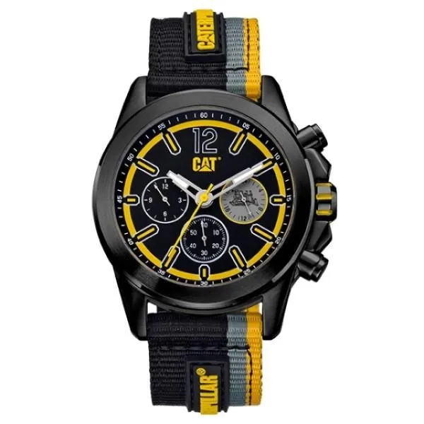 【CAT Watch】Twist時尚三眼潮流尼龍腕錶-撞色系/YU.169.61.137 歷史價格詳細信息