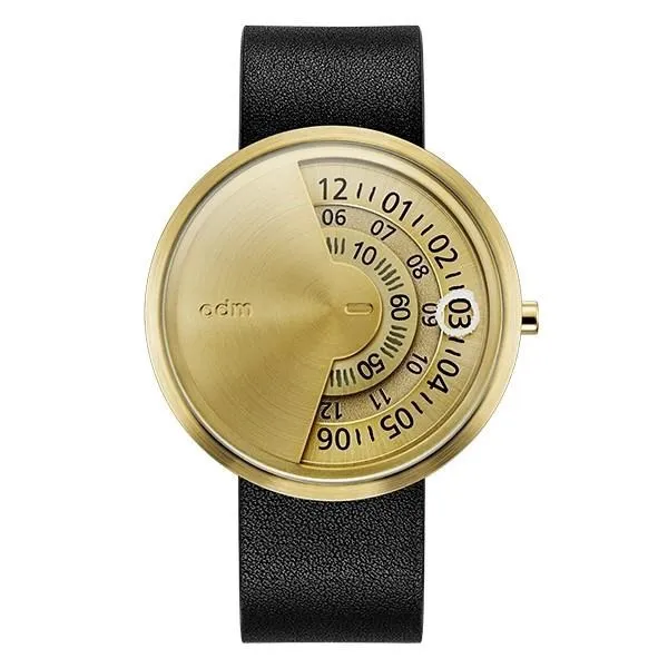 【odm】Palette調色盤設計腕錶-耀眼金/DD171-05 歷史價格詳細信息