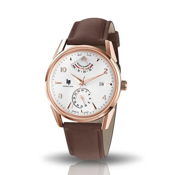 【lip】Himalaya極限挑戰真皮石英腕錶-咖啡棕/671594 歷史價格詳細信息