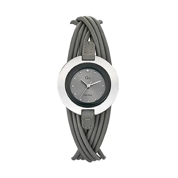 【Go Girl Only】波西米亞法國環繞真皮腕錶-極致黑/698527 歷史價格詳細信息