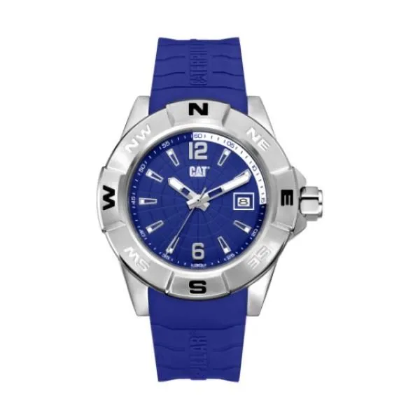 【CAT Watch】NORTH方位錶圈設計潮流橡膠腕錶-寶石藍/AF.141.26.632 歷史價格詳細信息