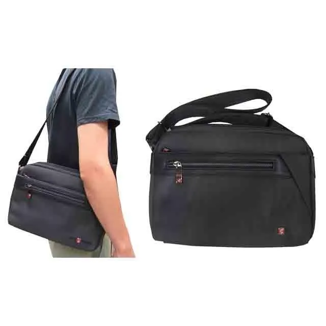 ~雪黛屋~SPYWALK 斜側包大容量可A4紙二層主袋+外袋共六層10吋平板進口防水尼龍布 歷史價格詳細信息