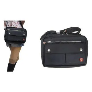 ~雪黛屋~SPYWALK 斜側包大容量可A4紙二層主袋+外袋共六層10吋平板進口防水尼龍布 歷史價格詳細信息