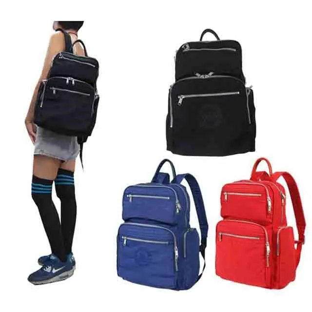 ~雪黛屋~YESON 後背包中容量可A4夾台灣製造折疊收納後背包輕便好攜帶超輕防水尼龍布耐磨損耐重可固定行李箱Y6658 歷史價格詳細信息