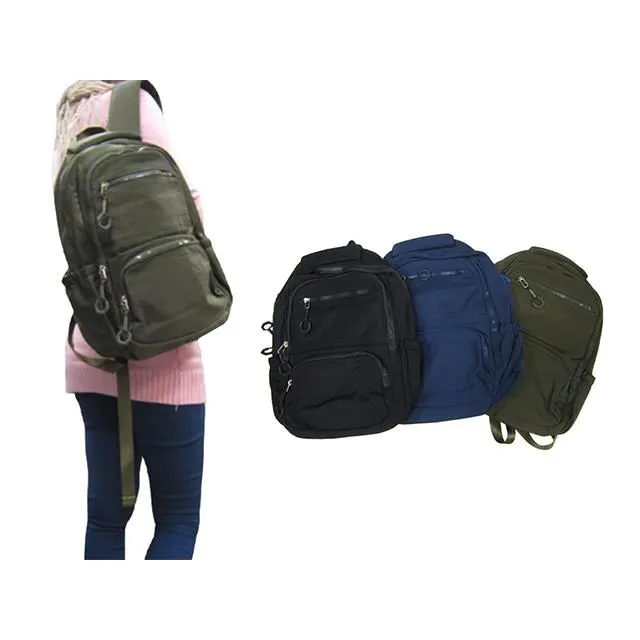 後背包中容量主袋+外袋共五層防水尼龍布可放A4資料夾水瓶外袋胸釦兒童書包外出 歷史價格詳細信息