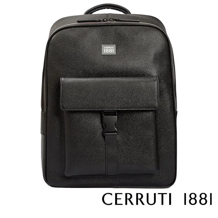 【CERRUTI 1881】頂級義大利小牛皮後背包 CEZA06050M 全新專櫃展示品(黑色) 歷史價格詳細信息