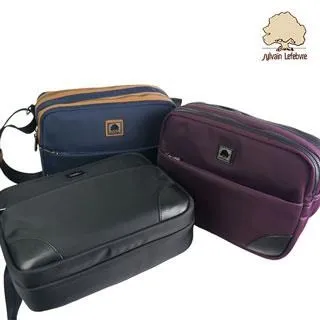 【Sylvain Lefebvre希梵】簡約感知性系列-時尚拼接撞色尼龍單肩後背包 歷史價格詳細信息