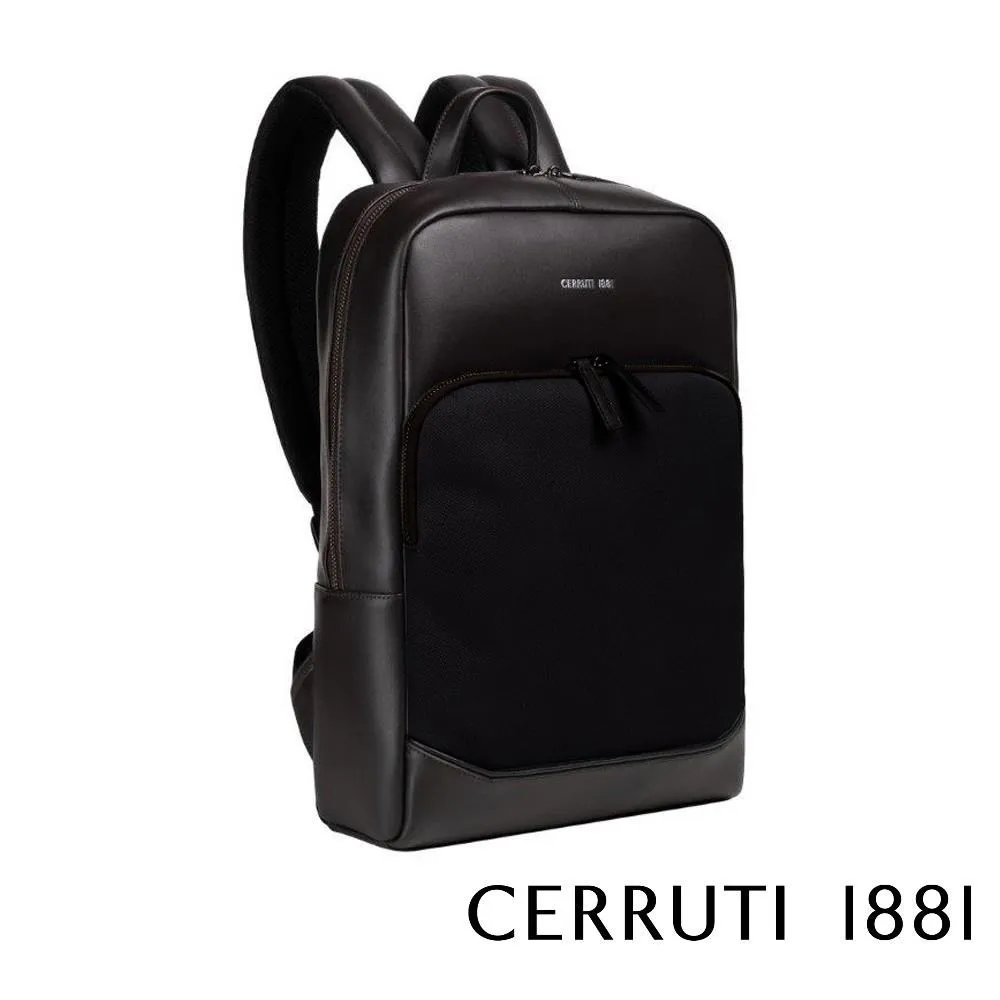 【Cerruti 1881】限量2折 義大利頂級後背包 全新專櫃展示品(黑色 6658N) 歷史價格詳細信息