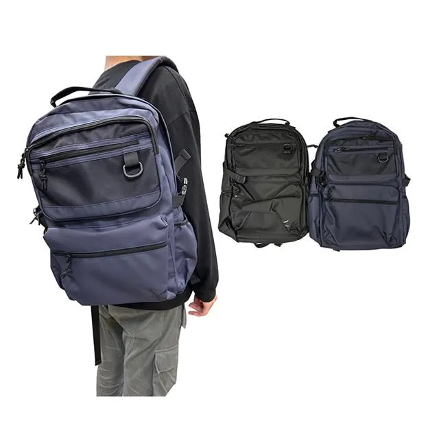 後背包大容量二主袋+外袋共四層防水尼龍布可放A4資夾胸釦 歷史價格詳細信息