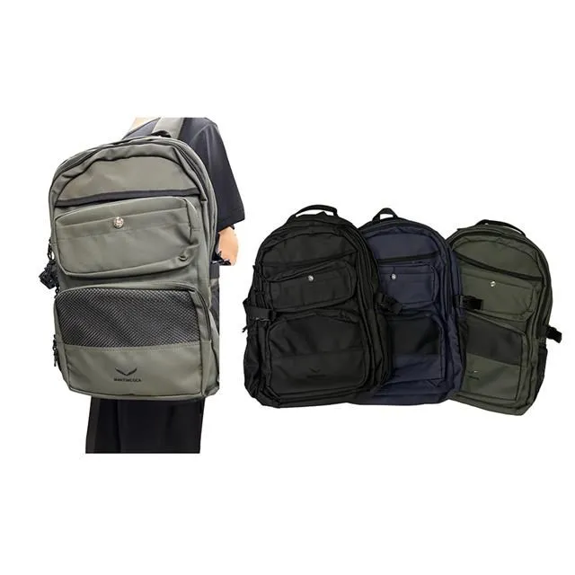 後背包大容量二主袋+外袋共五層防水尼龍布可14吋電腦放A4資料夾 歷史價格詳細信息