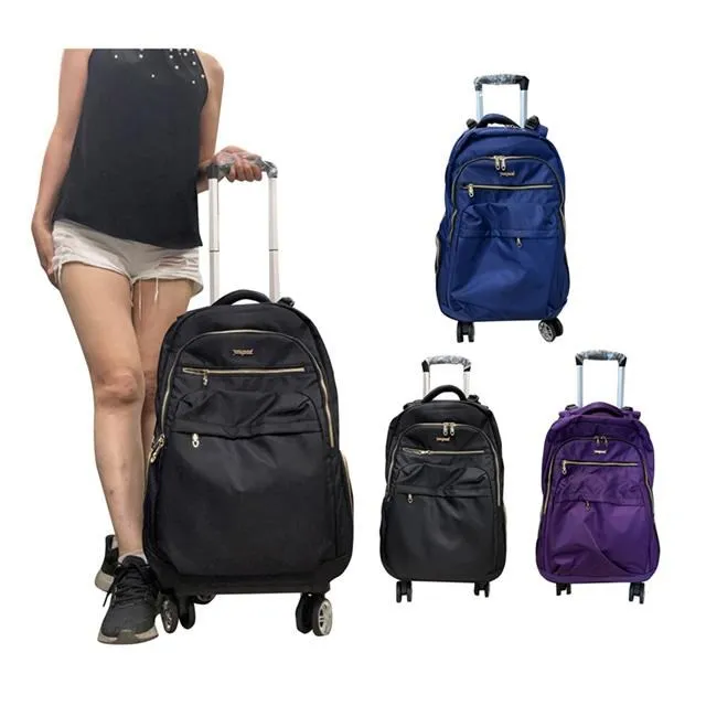 後背拉桿360度拉桿型三用背包大容量防水尼龍布 歷史價格詳細信息