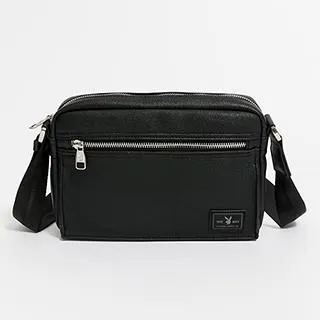 PLAYBOY - 小斜背包 Black Aurora系列 - 黑色 歷史價格詳細信息