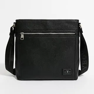 【PLAYBOY】下沉式斜背包 Matte Black系列(黑色) 歷史價格詳細信息