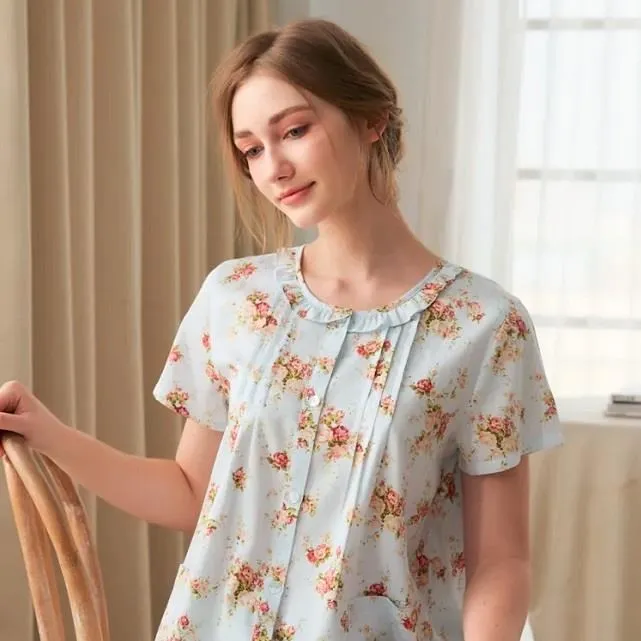 Rosemaid 羅絲美 - 純真守候洋裝+外袍二件式蕾絲睡衣 【R3317】 歷史價格詳細信息