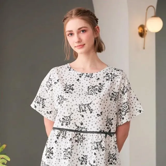 Rosemaid 羅絲美 - 純真守候洋裝+外袍二件式蕾絲睡衣 【R3317】 歷史價格詳細信息