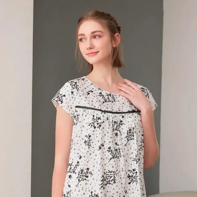 Rosemaid 羅絲美 - 純真守候洋裝+外袍二件式蕾絲睡衣 【R3317】 歷史價格詳細信息