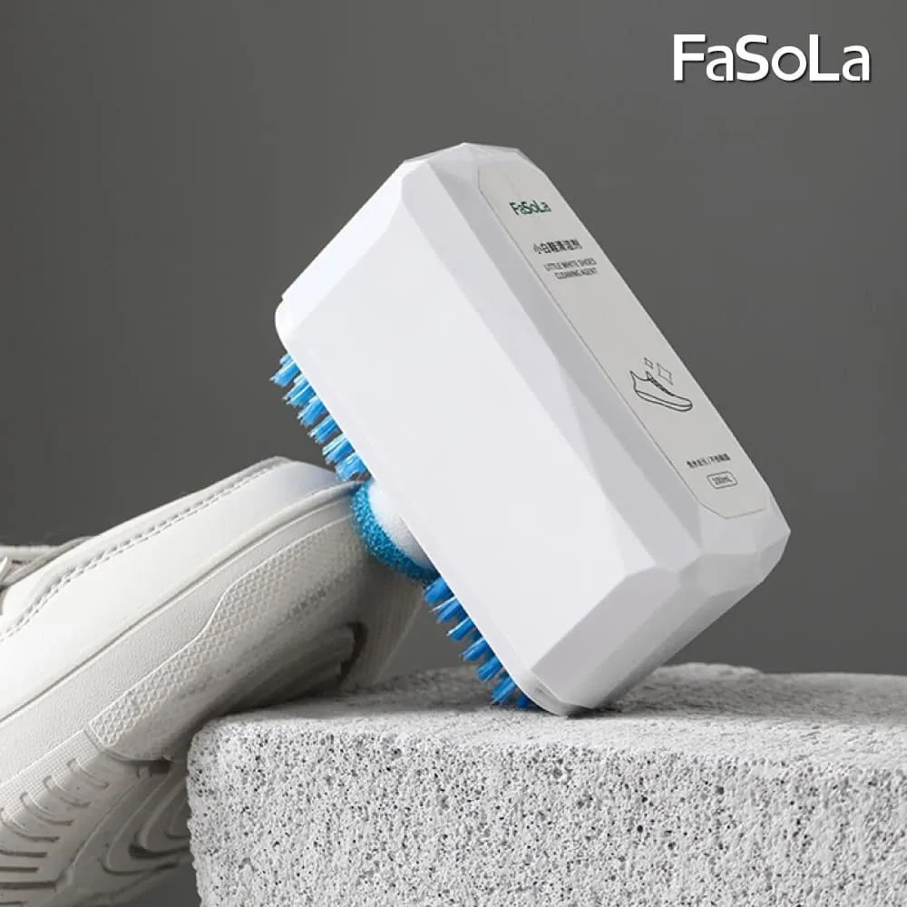 【FaSoLa】小白鞋清潔套裝組 公司貨｜去污 增白 除黃 去味 救星 溫和 不傷鞋 4件組 官方直營 歷史價格詳細信息