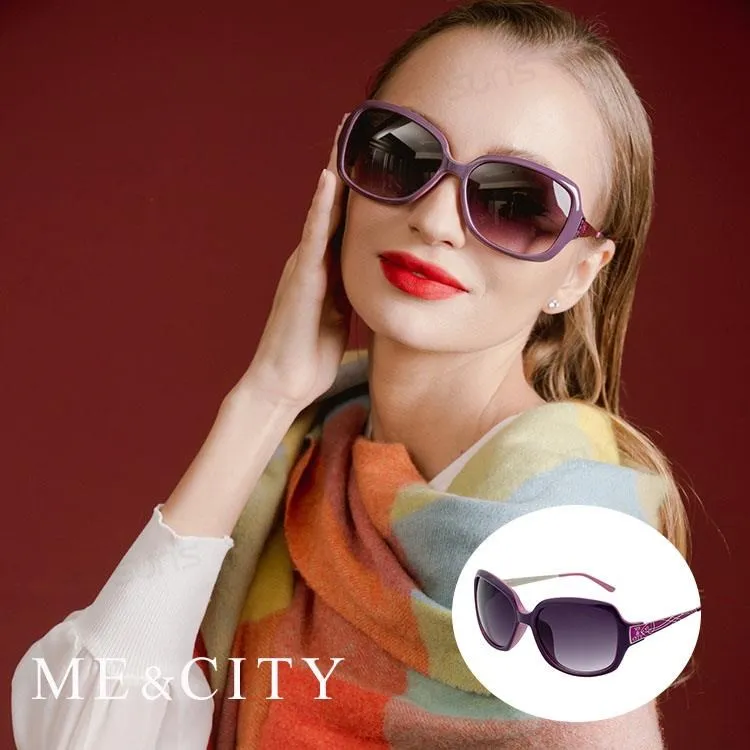 ME&CITY 浮雕閃耀花紋金屬太陽眼鏡 時尚精緻 抗UV400 (ME 1218 L01) 歷史價格詳細信息