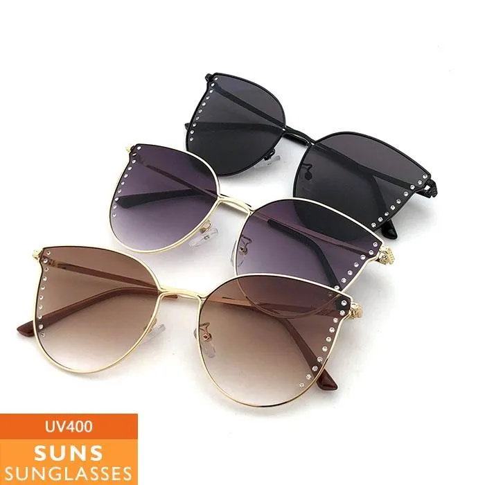 【SUNS】歐美貓眼鑲鑽墨鏡/太陽眼鏡 抗UV(2255) 歷史價格詳細信息